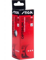 3*** Stiga Optimum40+ pingponglabda 3db/doboz